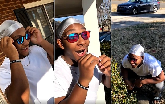 22 Yaşındaki Adamın Özel Gözlük Sayesinde Renkleri İlk Defa Doğru Bir Şekilde Gördüğü Efsane Anları