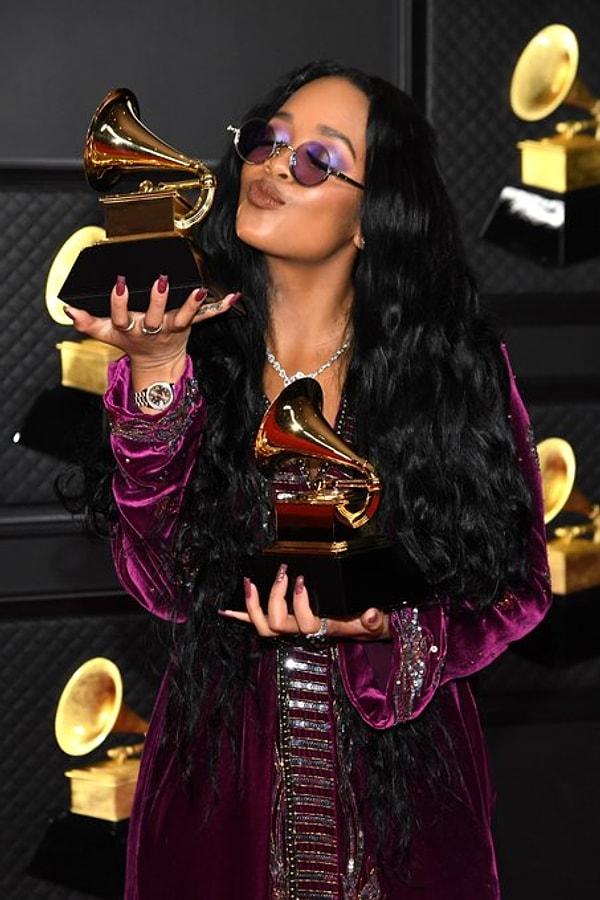 20. H.E.R., 'I Can't Breathe' ile Yılın Şarkısı ödülüne layık görüldü.