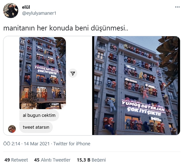 5. Kaldı mı böyle fav aldıracak sevgililer.