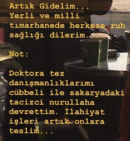 Sosyal Medyada Linç Edilen Profesör Ülkeyi Terk Etti: 'Yerli ve Milli Tımarhanede Herkese Ruh Sağlığı Dilerim'