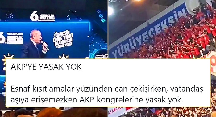 Yasaklar Sadece Vatandaşa mı? AKP'den Bir 'Lebalep' Kongre Daha...