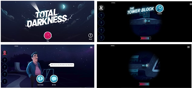 Bilim Müzesi /Total Darkness (Zifiri Karanlık) Oyunu