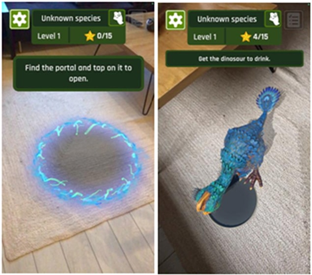 Londra Doğa Tarihi Müzesi - My Dino Mission AR Oyunu