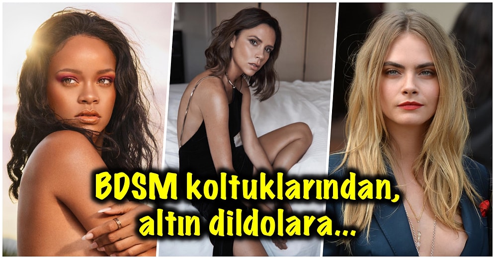 Gizli Defterleri Açıyoruz! Fantezi Oyuncakları Konusunda Yaratıcılıklarını Konuşturan Dünyaca Ünlü Kadınlar