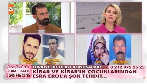 Olay zinciri ise Halil İbrahim Bey'in programa katılarak birkaç ay önce evlendiği Kibar Ünvar isimli kadının 85 bin lira parasını alıp kayıplara karıştığını söylemesi ile başladı.