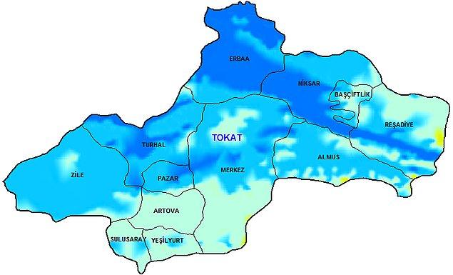 Türkü, Tokat'ın belki de en çok bilinen türküsü.
