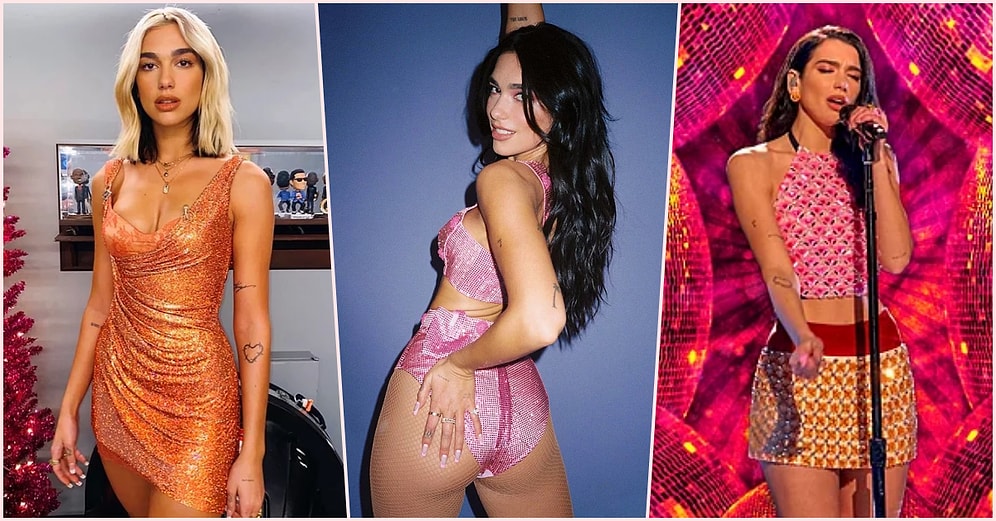 Tarzıyla Görenlerin Nefesini Kesen Dua Lipa’dan Birbirinden Başarılı 30 Sahne Kostümü