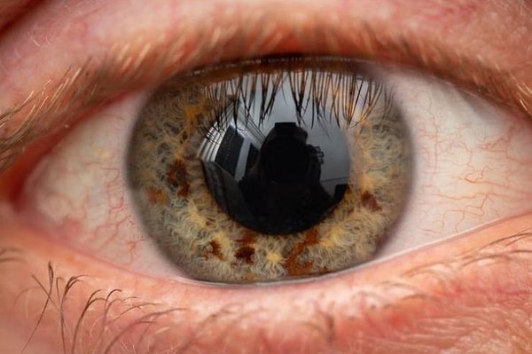 5. "У моей девушки просто невероятные глаза".