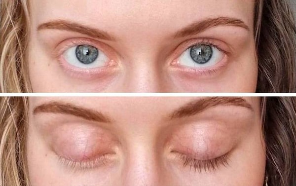 9. "Мои волосы и ресницы на 50% темного цвета и на 50% - светлого".