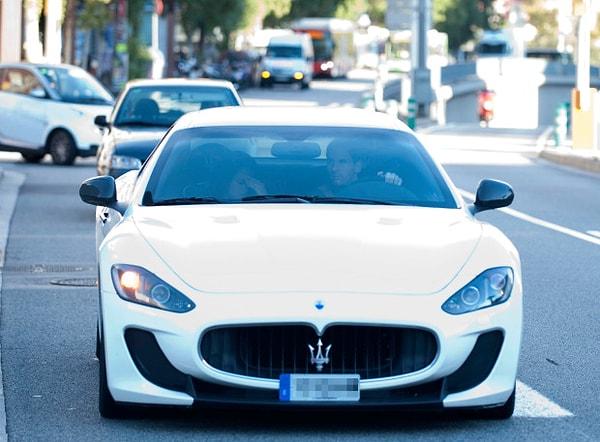 Tam bir Maserati tutkunu olan Messi'nin 100.000 sterlin değerinde bir GranTurismo S'si ve GranTurismo MC Stradale'i var.