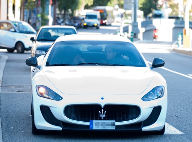 Tam bir Maserati tutkunu olan Messi'nin 100.000 sterlin değerinde bir GranTurismo S'si ve GranTurismo MC Stradale'i var.