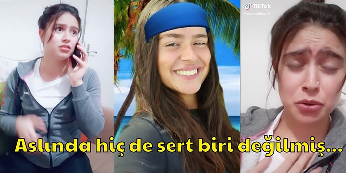 Survivor'da Hakkında Aşk Dedikoduları Çıkan ve Haftalardır Birinci Gelen Ayşe'nin Bilinmeyen TikTok Videoları