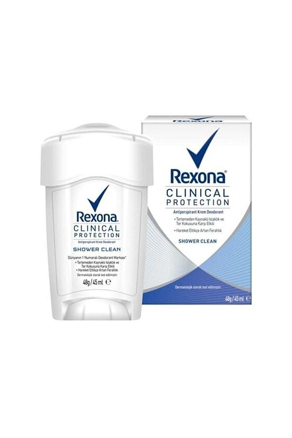 13. Terlemeden kaynaklı ıslaklık ve ter kokusuna karşı Rexona'nın en etkin korumasını sağlayan bu deodorant fiyatına rağmen en çok tercih edilenlerden biri olmuş.