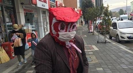 Yozgatlı Vatandaştan Virüse Karşı 'Özel' Maske: 'Bir Kat Daha Fazla Korunuyorum'