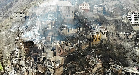 Artvin Yusufeli'ndeki Yangın Felaketinin Boyutu, Gün Ağarınca Ortaya Çıktı...