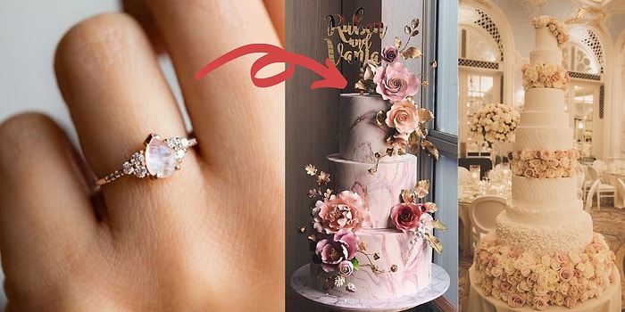 Nişan Yüzüğü Tercihlerine Göre Düğün Pastanı Belirliyoruz!