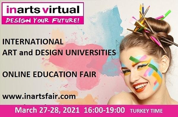 Yurtdışında sanat veya tasarım ile ilgili bir gelecek düşünüyorsanız, ihtiyacınız olan eğitim hakkında evinizden bile çıkmadan  bilgi alabileceğiniz online bir fuar var: Dünyanın en prestijli sanat ve tasarım okulları, Türk öğrencileri seçmek için Inarts Virtual'da bir araya geliyor.