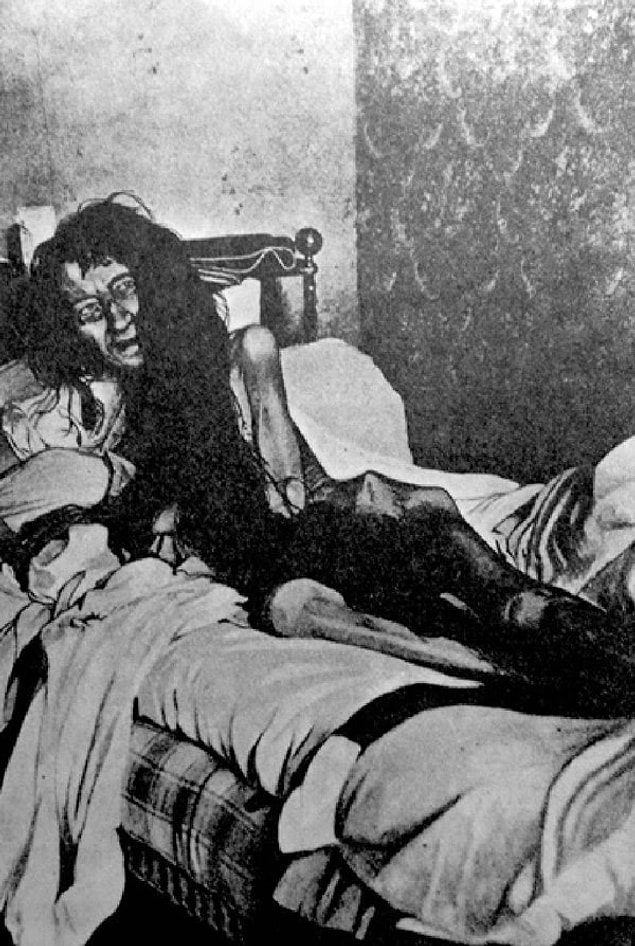 16. 24 yıl boyunca ailesi tarafından esir tutulan ve açlıktan ölen Blanche Monnier: