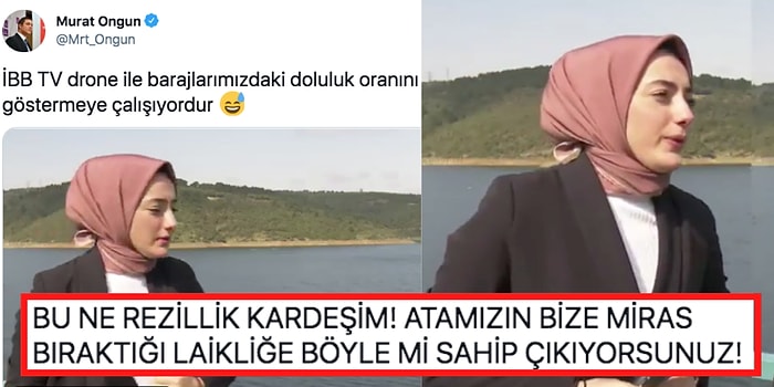 İBB TV Muhabirinin Eğlenceli Kamera Arkası Videosuna Başörtülü Olduğu İçin Yapılan Rahatsız Edici Yorumlar