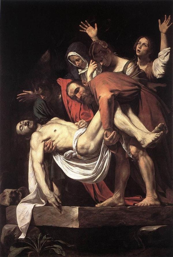 Diğer yandan Barok sanatçı Caravaggio, duygusal dramayı ifade etmeye yardımcı olmak için spot ışıklandırmayı ve beden dilini kullanıyor.