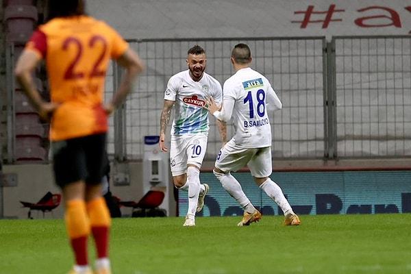 Karadeniz ekibine galibiyeti getiren goller 2'de Samudio, 41'de Boldrin, 54'te penaltıdan Skoda ile 90+3'te Fernando'dan geldi.
