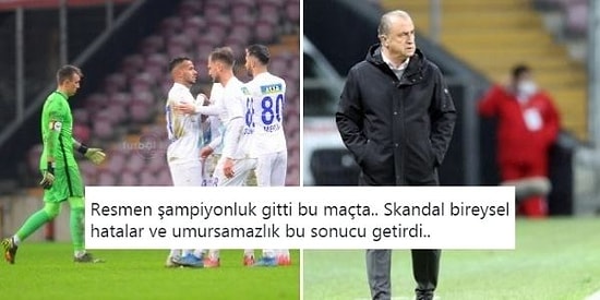 Cimbom'a Büyük Şok! Çaykur Rizespor'a Yenilen Galatasaray Şampiyonluk Yolunda Büyük Yara Aldı