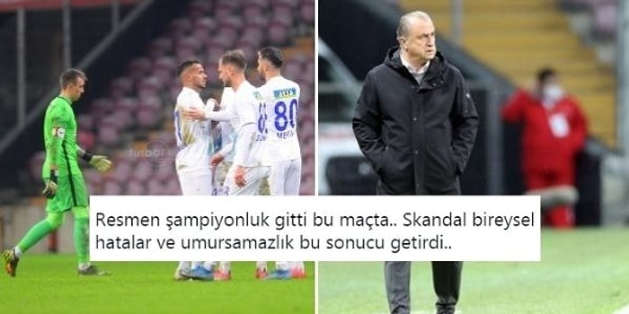 Cimbom'a Büyük Şok! Çaykur Rizespor'a Yenilen Galatasaray Şampiyonluk Yolunda Büyük Yara Aldı