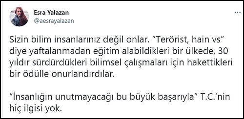 Dışişleri'nin Özlem Türeci ve Uğur Şahin Paylaşımı Sosyal Medyada Tartışma Yarattı