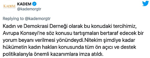 Sümeyye Erdoğan'ın Yönettiği KADEM'den 'İstanbul Sözleşmesi' Tepkisi