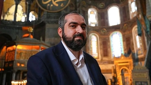 Ayasofya İmamı AKP'nin Etiketinden 'Kadını' Sildi