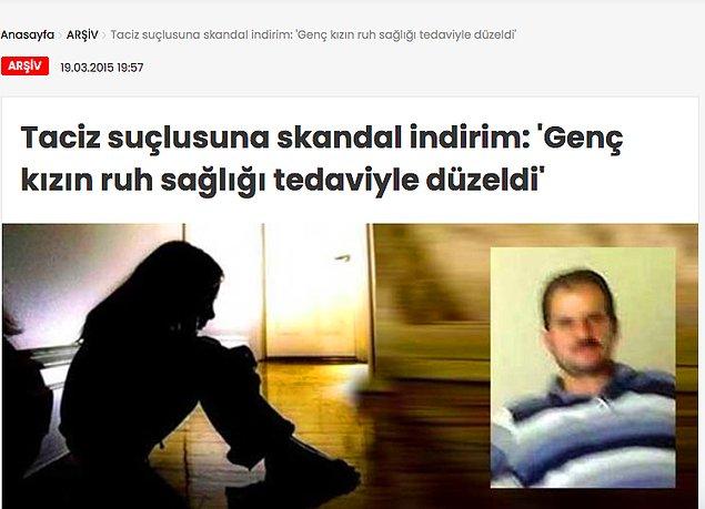 Erzurum’da 12 yaşındaki E.A.’ya cinsel istismarda bulunmak suçundan 12,5 yıl hapis cezasına çarptırılan 49 yaşındaki C.U.'nun cezası Genç kızın tedaviyle ‘psikolojisinin kısmen düzeldiği’ için sanığın cezası 10 yıl düşürülmüştü. Üstüne bir de iyi hal indirimi de almıştı.
