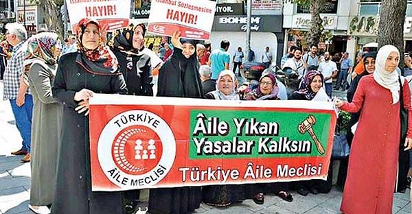 Bildiğiniz ve yaşadığınız gibi aile toplumda fazlasıyla kutsallaştırılan bir kurum. İstanbul Sözleşmesi'nin de sözde bu kurumu yıkmak üzerine imzalandığı söyleniyordu ve bu nedenle karşı çıkılıyordu.