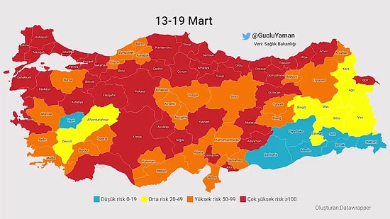 Vaka Haritasında Korkutan Değişim: 'Birçok Şehir Yeniden Kapanabilir!'
