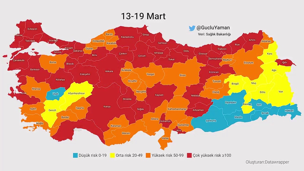 Vaka Haritasında Korkutan Değişim: 'Birçok Şehir Yeniden Kapanabilir!'