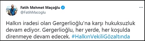 Gergerlioğlu'nun Gözaltına Alınış Şekli Sosyal Medyada Tepkilere Neden Oldu: 'Utanç Verici'