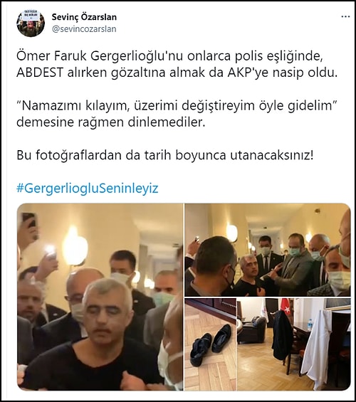 Gergerlioğlu'nun Gözaltına Alınış Şekli Sosyal Medyada Tepkilere Neden Oldu: 'Utanç Verici'