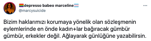 Her mücadelede kendilerini şov malzemesi yapmak isteyen bu kişilere kadınlardan tepkiler gecikmedi 👇