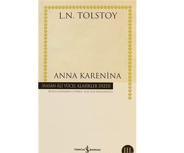 1. Anna Karenina - Lev Nikolayeviç Tolstoy