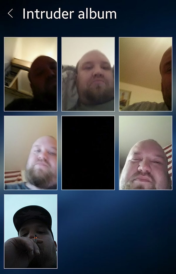 9. Я установил приложение для телефона, которое делает фото, если вы неправильно указали пароль. Этим я пытался поймать мою дочь, когда она берет мой телефон без разрешения. Ну.. пока что, настоящим вором здесь являюсь я