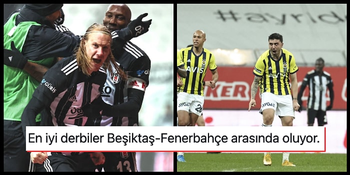 Müthiş Derbide Kazanan Yok! Seyir Zevki Yüksek Maçta Beşiktaş da Fenerbahçe de İstediğini Alamadı