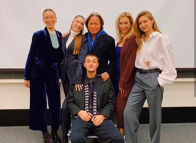 Hollandalı model Yolanda Hadid ve Filistinli iş insanı Mohammed Hadid'in Bella ve Gigi dışında bir de oğulları var.