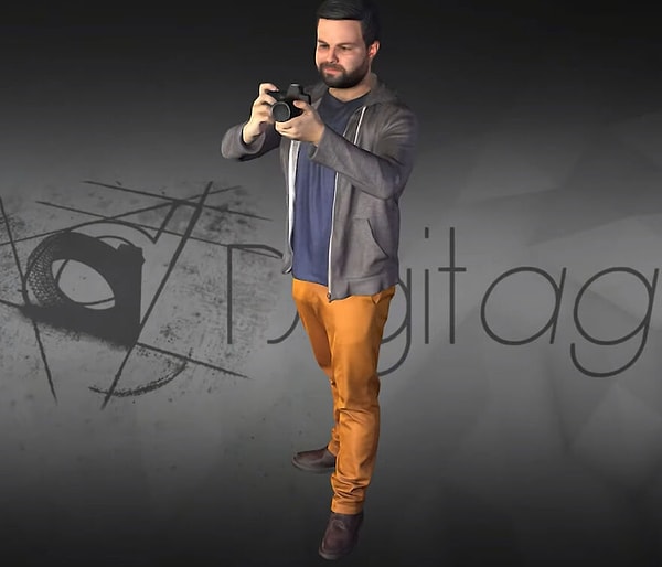 Вот 3D-модель, созданная сканированием