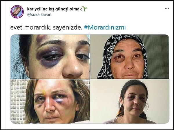 3. İstanbul Sözleşmesi'nin feshinin '#Morardınızmı' etiketiyle desteklenmesi...