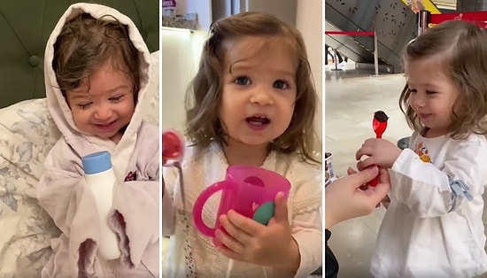 Sürekli Olarak Teşekkür Eden Ufaklığın Gününüze Neşe Katacak Görüntüleri