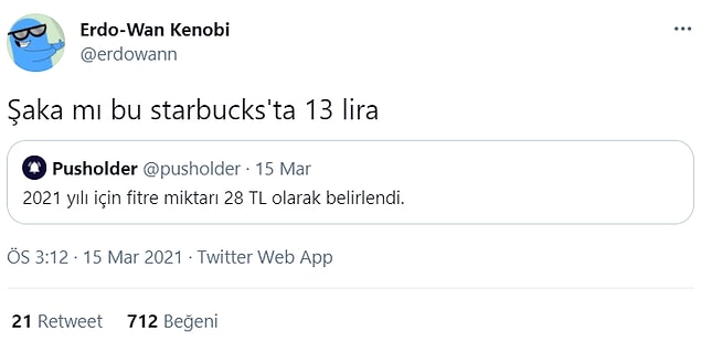 7. Teşekkürler Starbucks.
