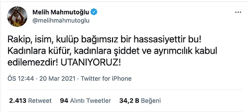 Fenerbahçe Kulübü İstanbul Sözleşmesi'nin Feshine Tepki Gösterdi: Kadınlar ve Kız Çocuklarımız İçin!