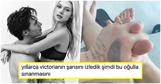 El Parmaklarını Nişanlısı Nicola'nın Ayak Parmaklarına Geçiren Brooklyn Beckham Aşka Olan İnancımızı Söndürdü!