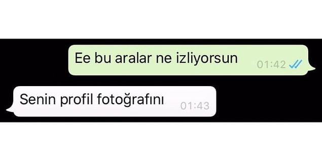 Senin yürüme cümlen bu olurdu.