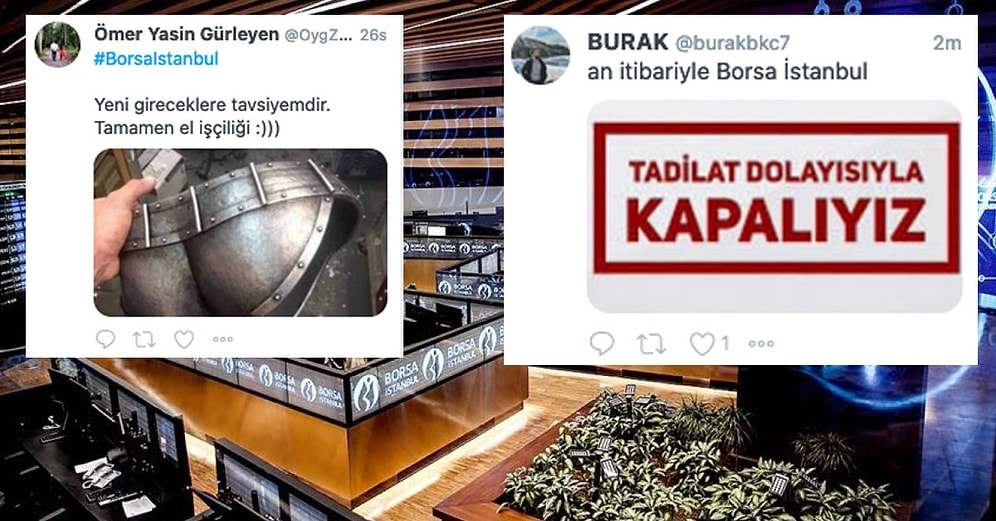 Borsa İstanbul'un 2 Günde  4 Kez Devre Kesmesi Goygoycuların Diline Düştü