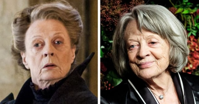 Maggie Smith bu karakteri ilk canlandırdığında 67 yaşındaydı. Serinin son filmini oynarken ise 77 yaşında.